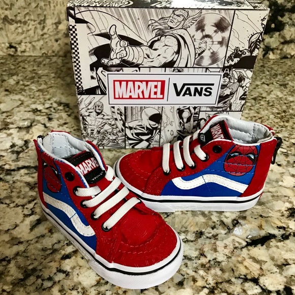 Vans Other - ***Marvel x Vans Spider-Man Sk8-Hi shoes***